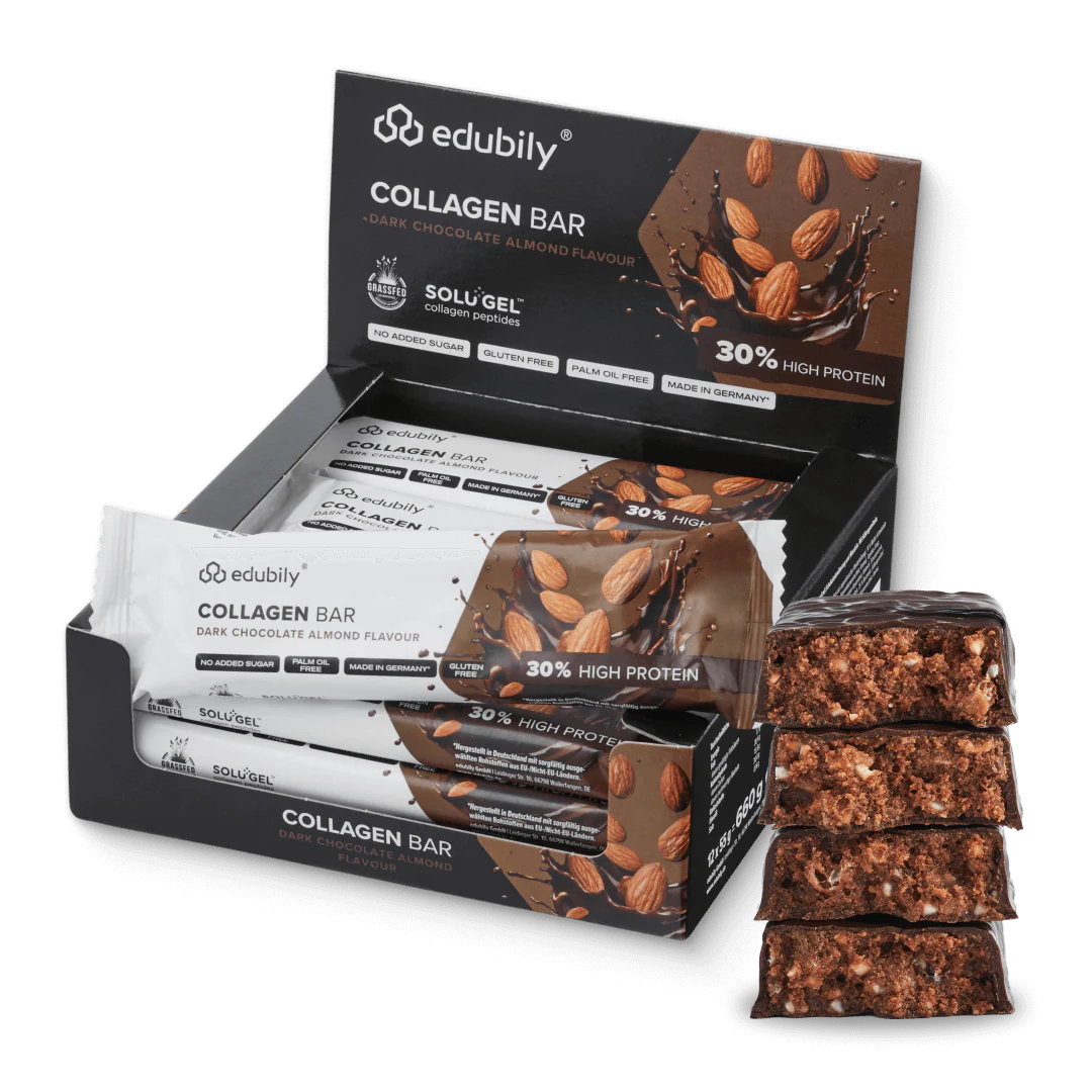 Collagen Bar Dark Chocolate Almond