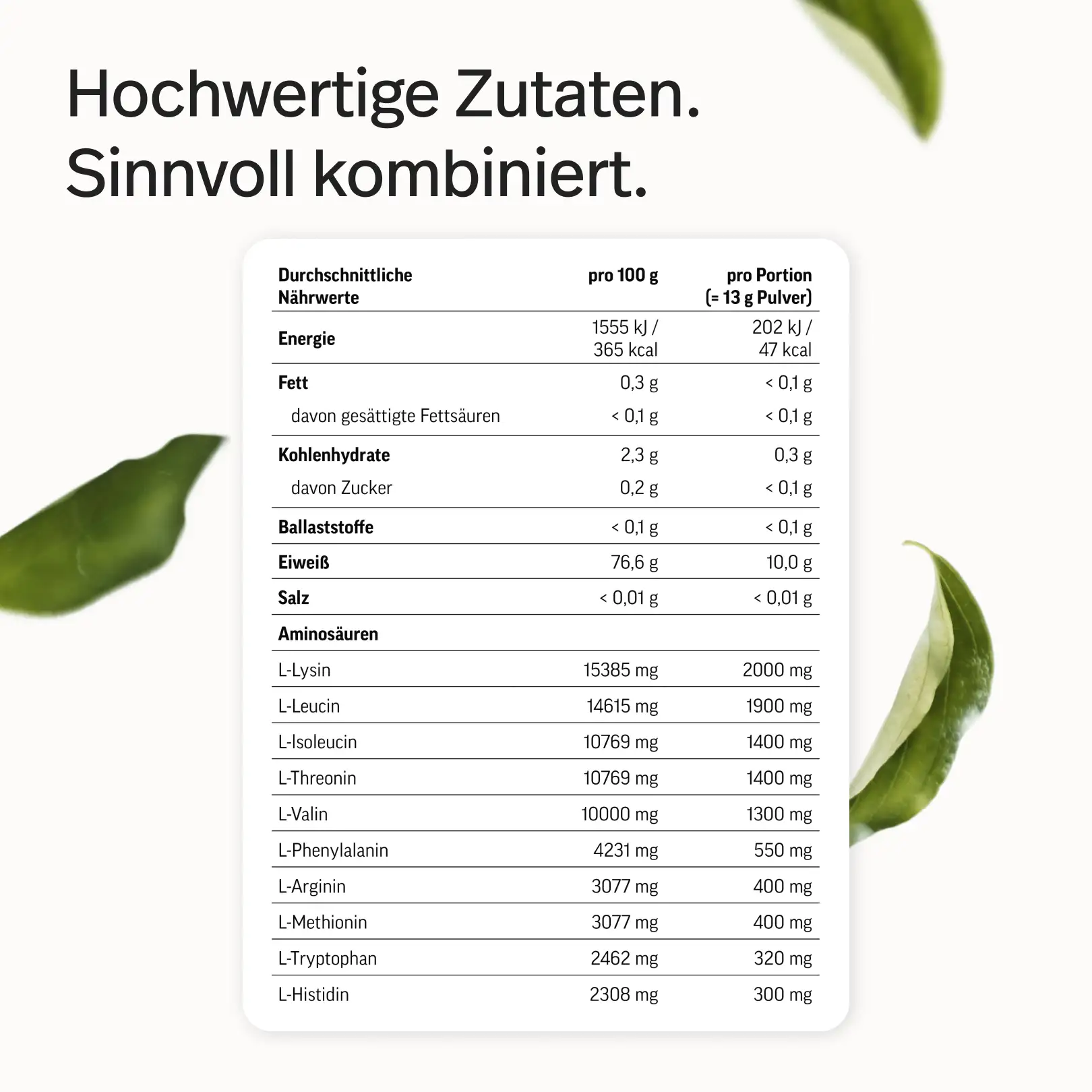 EAA Pulver – Essenzielle Aminosäuren - Image 9