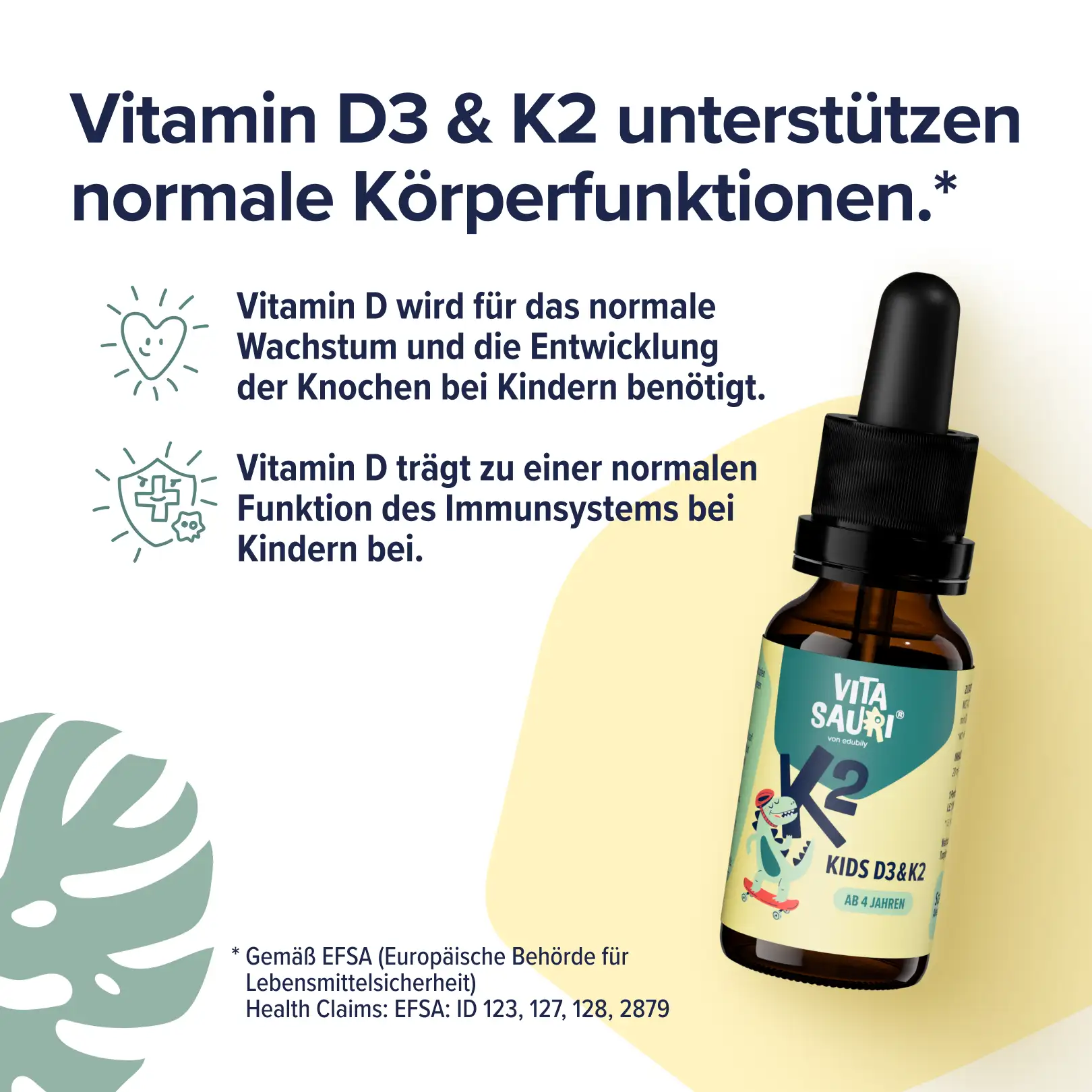 Vitasauri® – Kids Vitamin D3 mit K2 - Image 2