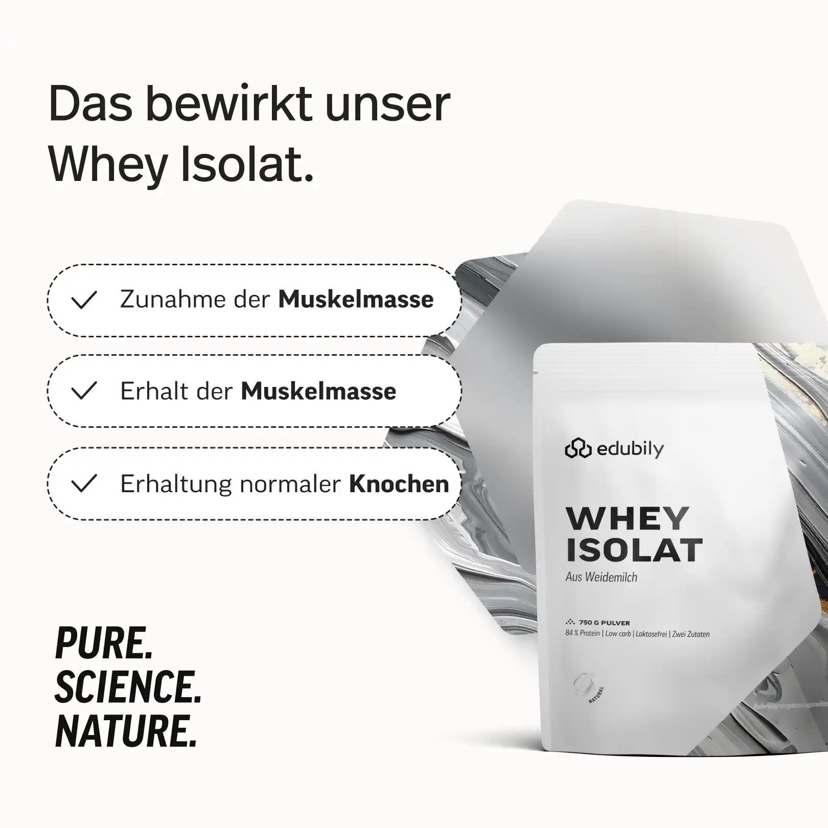 Whey-Isolat Pulver aus Weidemilch - Neutral - Image 2
